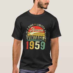 Geweldige 63 jaar oud 1959 63rd Birthday Ge T-shirt