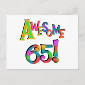 Geweldige 65 overhemden en geschenken briefkaart (Voorkant)