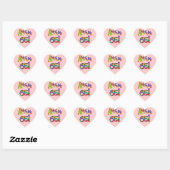 Geweldige 65 overhemden en geschenken hart sticker (Vel)