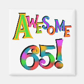 Geweldige 65 overhemden en geschenken magneet (Voorkant)