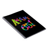 Geweldige 65 overhemden en geschenken notitieboek (Rechterzijde)