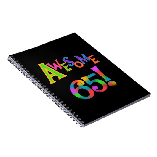 Geweldige 65 overhemden en geschenken notitieboek (Rechterzijde)