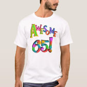 Geweldige 65 overhemden en geschenken t-shirt (Voorkant)
