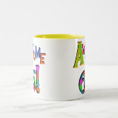 Geweldige 65 overhemden en geschenken tweekleurige koffiemok (Center)