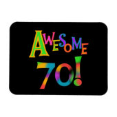 Geweldige 70 T-shirts en cadeautjes op zaterdag Magneet (Horizontaal)