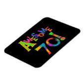 Geweldige 70 T-shirts en cadeautjes op zaterdag Magneet (Linkerzijde)