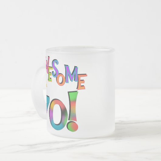 Geweldige 70 T-shirts en cadeautjes op zaterdag Matglas Koffiemok (Voorkant links)