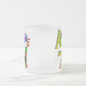 Geweldige 70 T-shirts en cadeautjes op zaterdag Matglas Koffiemok (Center)