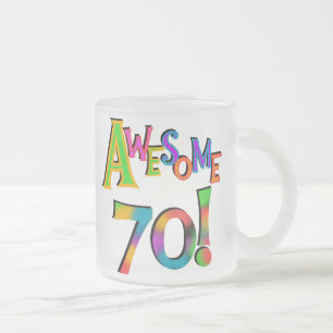 Geweldige 70 T-shirts en cadeautjes op zaterdag Matglas Koffiemok