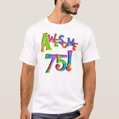 Geweldige 75 T-shirts en cadeautjes op zaterdag (Voorkant)