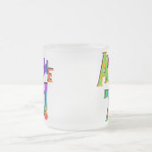 Geweldige 75 T-shirts en cadeautjes op zaterdag Matglas Koffiemok (Center)