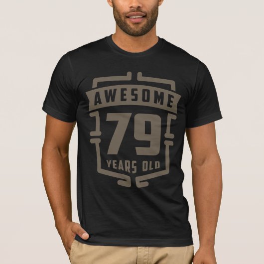 Geweldige 79 jaar oud t-shirt (Voorkant)
