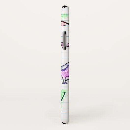 Geweldige 80-kleurenboekpatroon Case-Mate iPhone case (Achterkant / rechts)