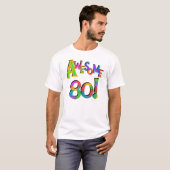 Geweldige 80 T-shirts en cadeautjes op zaterdag (Voorkant volledig)