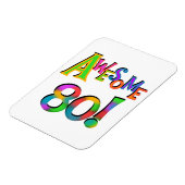 Geweldige 80 T-shirts en cadeautjes op zaterdag Magneet (Linkerzijde)