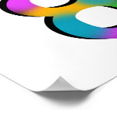 Geweldige 80 T-shirts en cadeautjes op zaterdag Poster (Hoek)