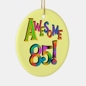Geweldige 85 T-shirts en cadeautjes op zaterdag Keramisch Ornament (Rechts)