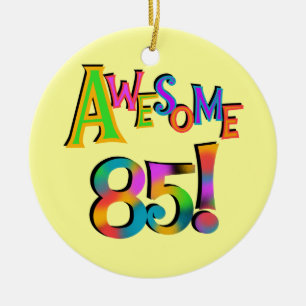 Geweldige 85 T-shirts en cadeautjes op zaterdag Keramisch Ornament
