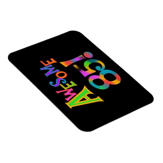 Geweldige 85 T-shirts en cadeautjes op zaterdag Magneet (Rechterzijde)