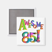 Geweldige 85 T-shirts en cadeautjes op zaterdag Magneet (Voorkant / Achterkant)