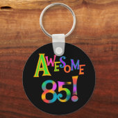 Geweldige 85 T-shirts en cadeautjes op zaterdag Sleutelhanger (Voorkant)