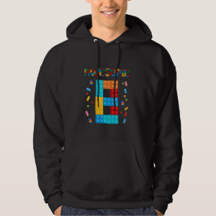 Geweldige 8 jaar oude verjaardag Kinder bouwstenen Hoodie