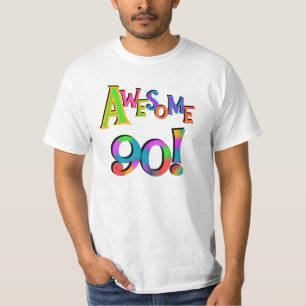 Geweldige 90 T-shirts en cadeautjes op de dag van 