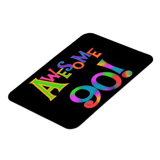 Geweldige 90 T-shirts en cadeautjes op de dag van  Magneet (Linkerzijde)