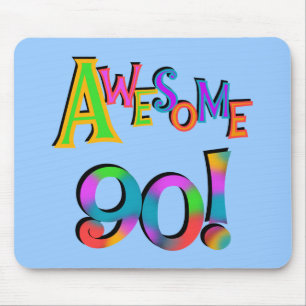 Geweldige 90 T-shirts en cadeautjes op de dag van  Muismat