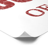 Geweldige 90e verjaardag poster (Hoek)