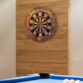 Geweldige aangepaste Rusty Iron-bericht Dartbord