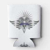 Geweldige aangepaste tekenwoningen voor paratroope blikjeskoeler (Achterkant)