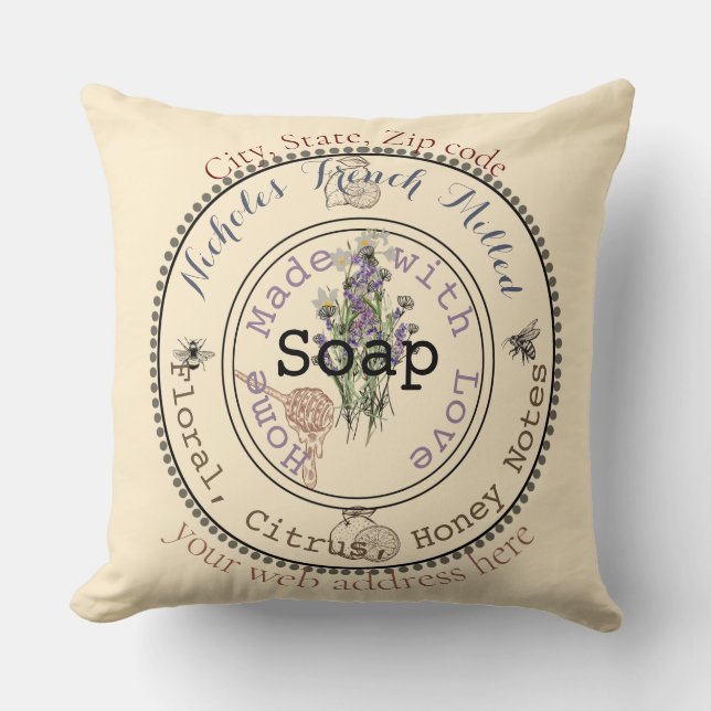 geweldige aanpasbare zeep kussen (Voorkant)