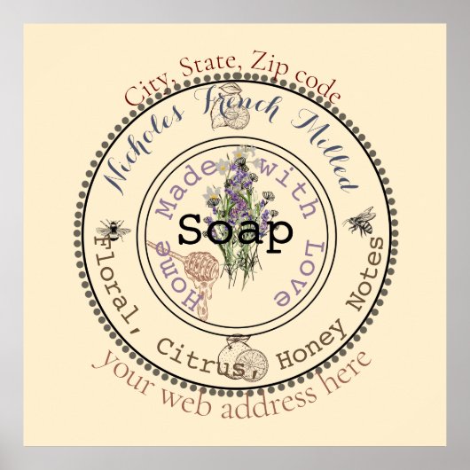 geweldige aanpasbare zeep poster (Voorkant)