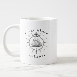 Geweldige Abaco Bahama's nautisch zeilkompas zeil Grote Koffiekop