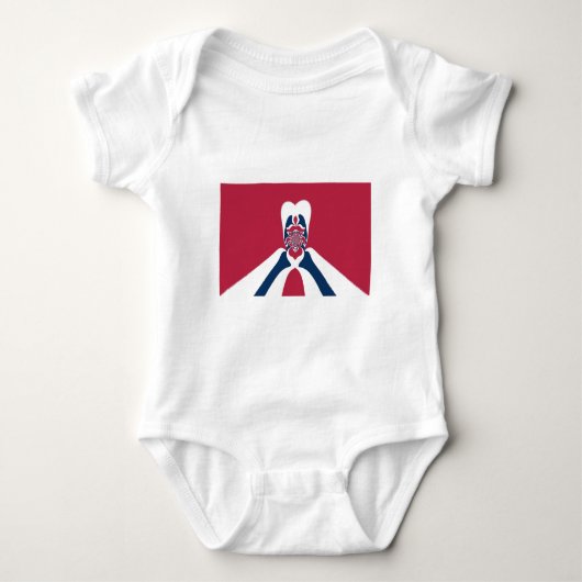 Geweldige Abstracte E.T. Kunstprint Romper (Voorkant)