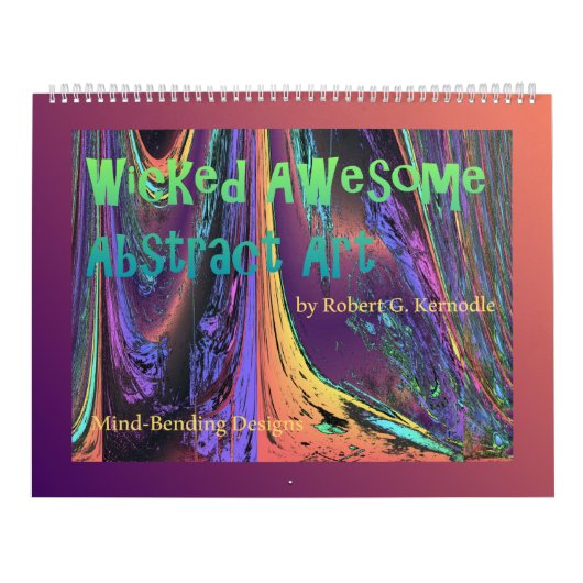 Geweldige Abstracte wand van wandagenda Kalender (Hoes)