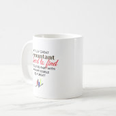 Geweldige Accountant Gepersonaliseerde Naam Cadeau Koffiemok (Voorkant links)