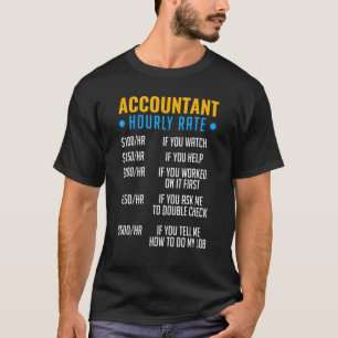 Geweldige accountant Humor Jokes Accountant T-shirt