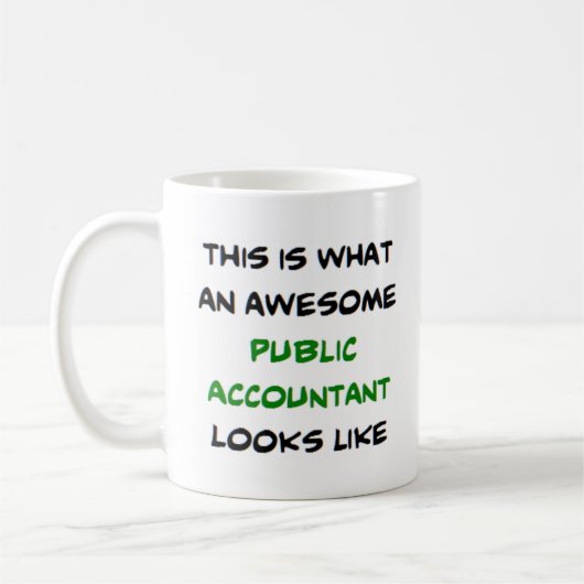geweldige accountant koffiemok (Links)