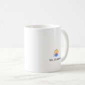 Geweldige administratieve assistent gepersonalisee koffiemok (Voorkant rechts)