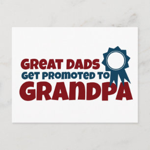 Geweldige advertenties voor opa briefkaart
