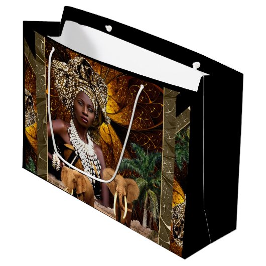 Geweldige-Afrikaans Groot Cadeauzakje (Voorkant Gekanteld)