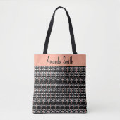 Geweldige-afrikaans patroon tote bag (Voorkant)