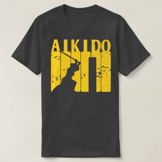 Geweldige Aikido Design Cadeau Gift Premi T-shirt (Design voorkant)