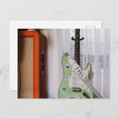 Geweldige akoestische gitaar briefkaart (Voorkant / Achterkant)