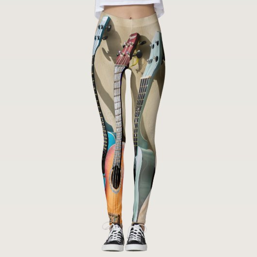Geweldige akoestische gitaar leggings (Voorkant)