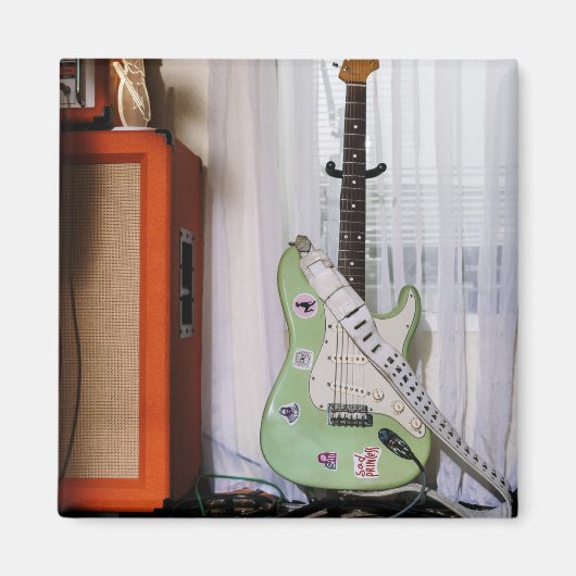 Geweldige akoestische gitaar magneet (Voorkant)