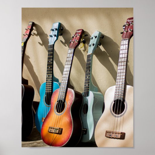 Geweldige akoestische gitaar poster (Voorkant)