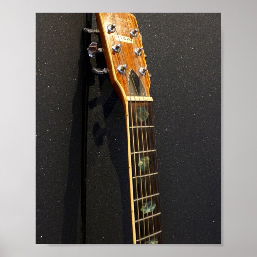 Geweldige akoestische gitaar poster (Voorkant)